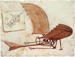 Leonardo Da Vinci Creates Flying Machine