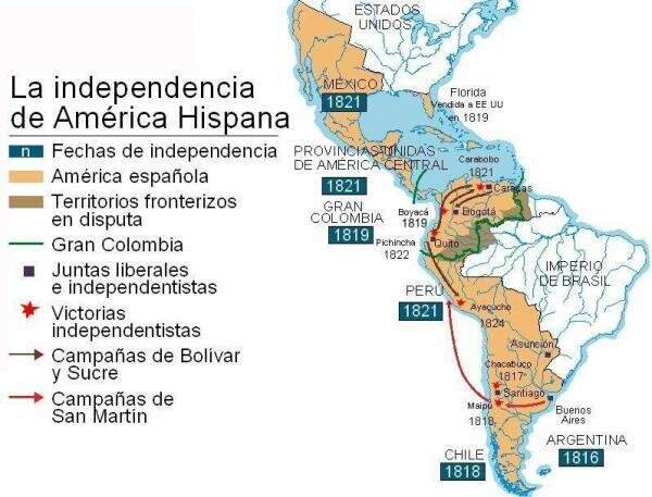 Independencia de Hispanoamerica