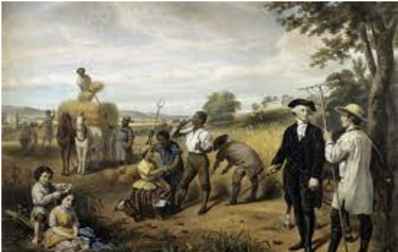George Washington inherited slaves at the early age of eleven