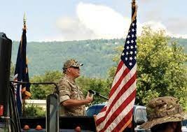 Washington enter in the Virginia Militia