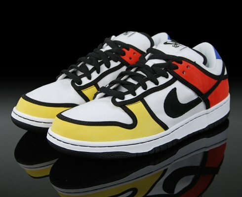 SB Dunk de Piet Mondrian