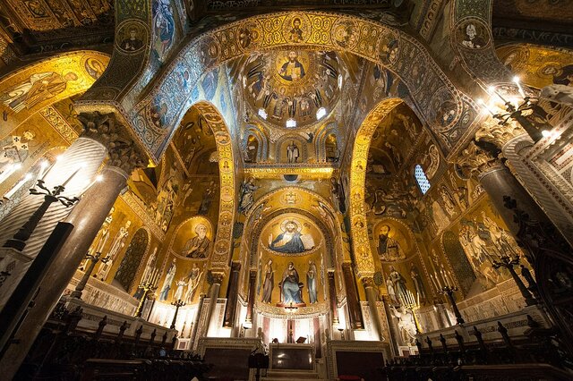 Consacrazione Cappella Palatina Palermo (1140)