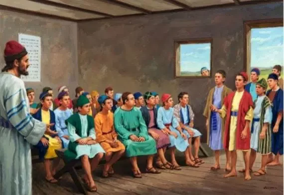 Elisha and the sons and prophets