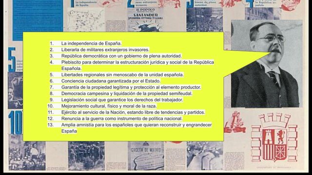 Trece puntos de Negrín