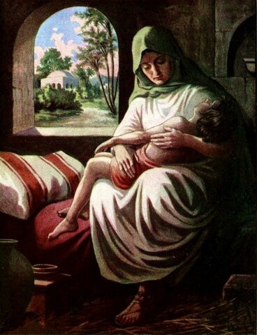 Elisha and the Shunamite woman