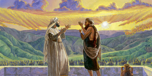 Elisha and the Fiery Chariots
