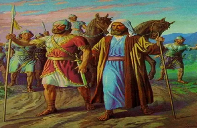 Elisha blinds the Syrian army