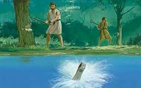 Elisha Miracle of the floating ax head