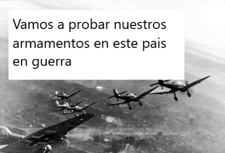 Los nacionalistas reciben apoyo de Alemania e Italia