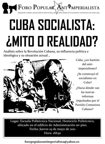 Socialismo ¿mito o realidad?