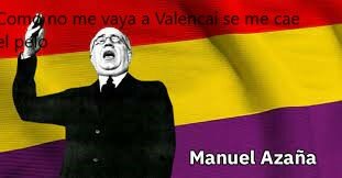 Manuel Azaña se instala en Valencia