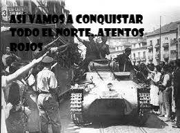 Las tropas nacionales toman Santander