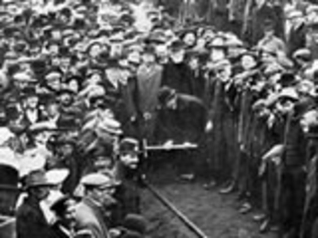 Caught for the first time