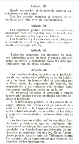 Principios y características de la Constitución de 1931-2
