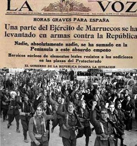 La sublevación militar