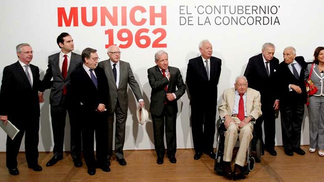SE CELEBRA EN MUNICH EL IV CONGRESO DEL MOVIMIENTO EUROPEO. FRANCO LO CALIFICA DE "CONTUBERNIO DE MUNICH".