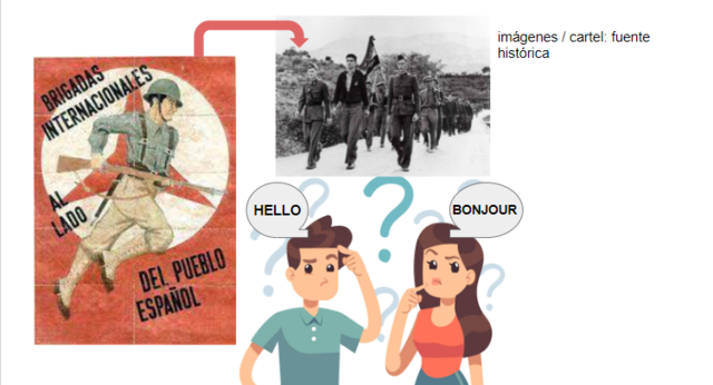 LLEGADA DE LAS BRIGADAS INTERNACIONALES