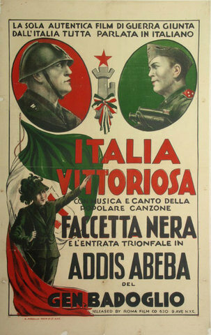 Propaganda italiana fasista.