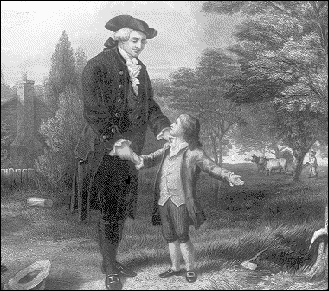 Washington Looses His Dad