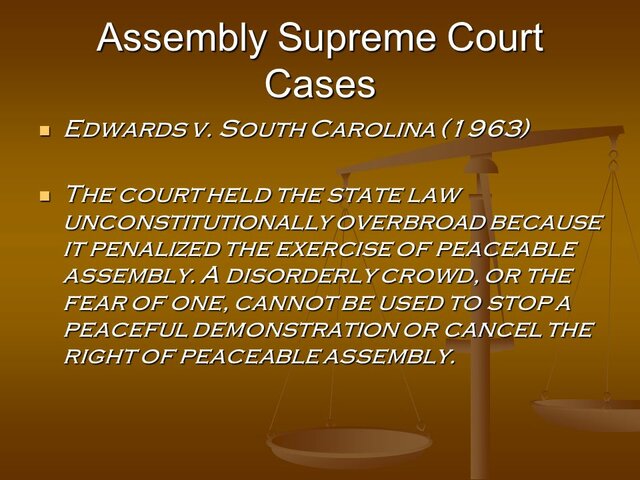 Edwards v. South Carolina