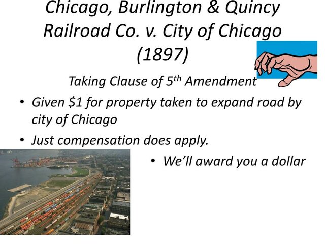 Chicago, Burlington, and Quincy Railroad Company v. City of Chicago