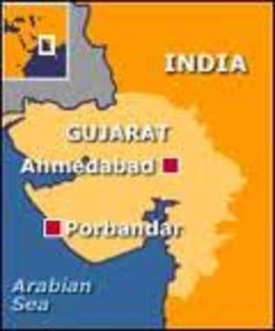 Gandhi was born in Porbandar, India