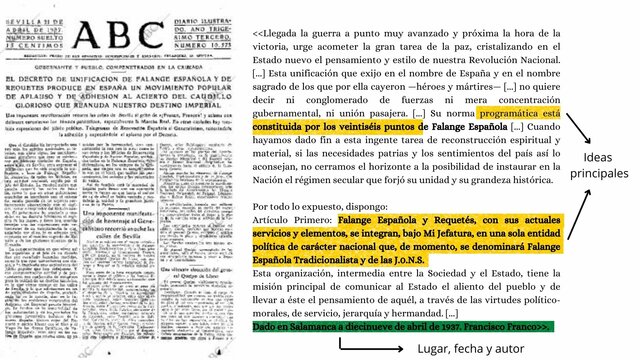 DECRETO DE UNIFICACIÓN