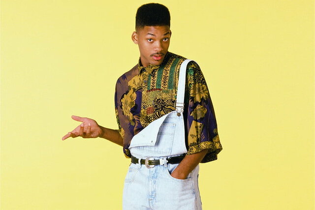 Will Smith in Overalls