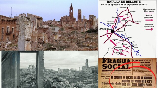 COMIENZA LA OFENSIVA REPUBLICANA SOBRE BELCHITE