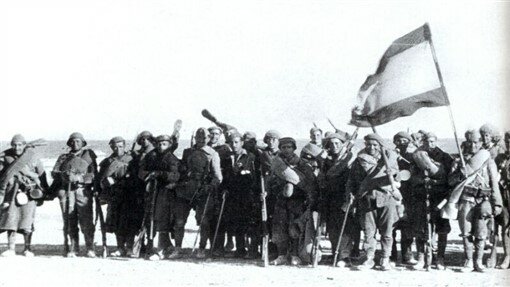 Llegada al Mediterráneo