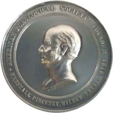 Bailey is awarded second Marshall P. Wilder medal