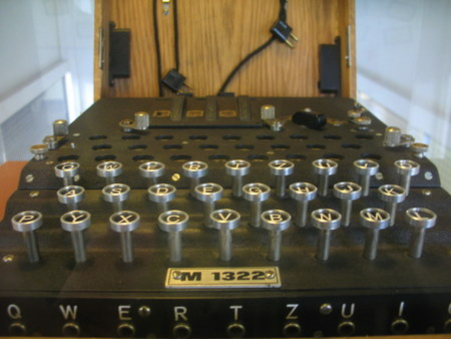 Morse Code Machine WW II
