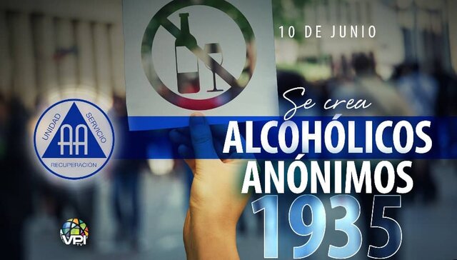 SE FUNDA ALCOHOLICOS ANONIMOS