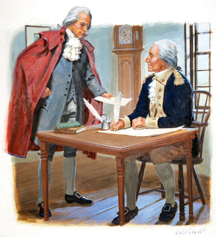 Only person who held the office.