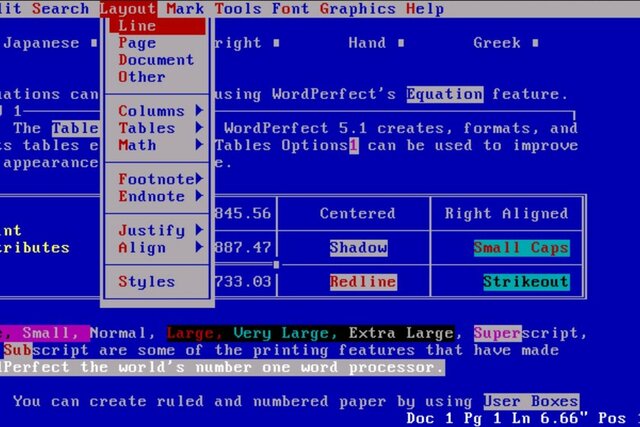 Wordperfect