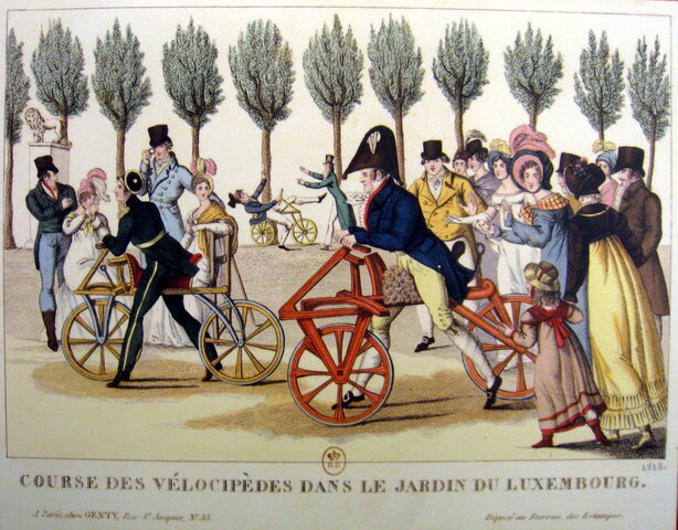 Invention de la draisienne