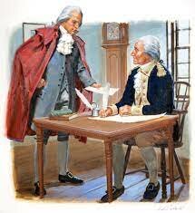 George washington leaves office