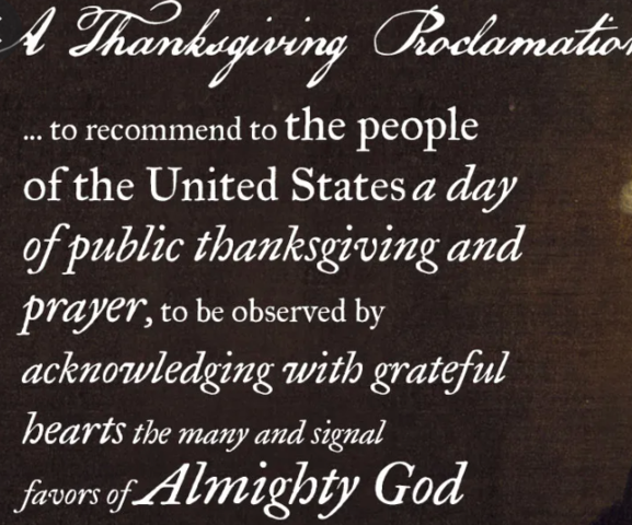 Thanksgiving and Prayer