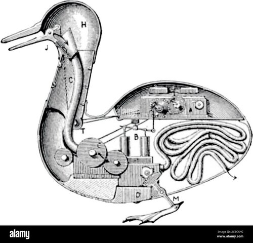 Le canard de Vaucanson