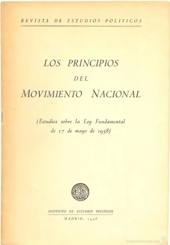 Ley de Principios del Movimiento Nacional