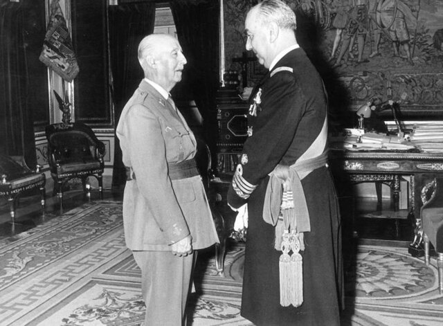 Franco designa como Presidente del Gobierno a Carrero Blanco