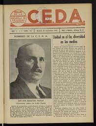 Se crea la Confederación Española de Derechas Autónomas (CEDA)