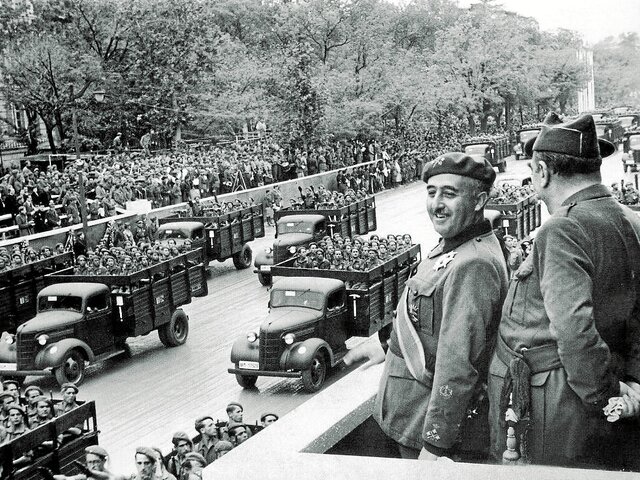 Franco entra en Madrid