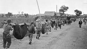 Bataan Death March Begins