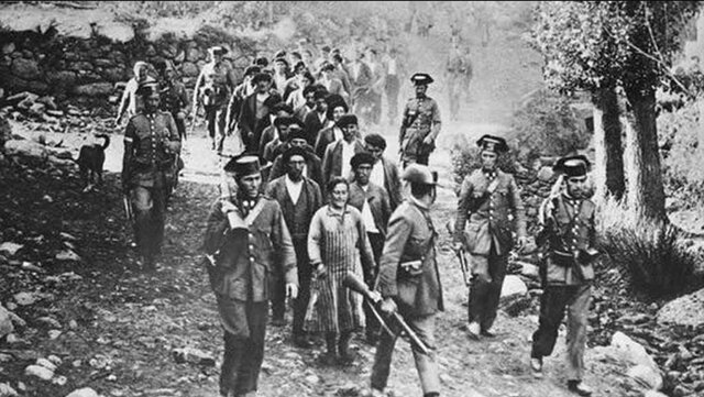 Revolución de octubre de Cataluña y Asturias.