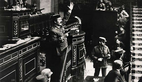 Cop d'estat fracassat al Congrés dels Diputats