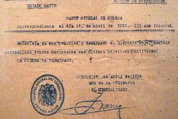 Últim comunicat de guerra