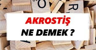 Akrostiş