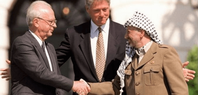 Ondertekening van het eerste Oslo-akkoord