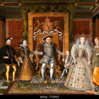 Timeline: England History. Tudor and Stuart period.